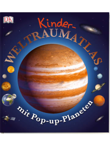 Dorling Kindersley  Sachbuch Kinder-Weltraumatlas mit Pop-up-Planeten, 6-99 Jahre