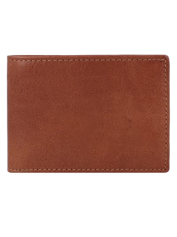 Leonhard Heyden Cambridge Geldbörse Leder 10 cm in cognac