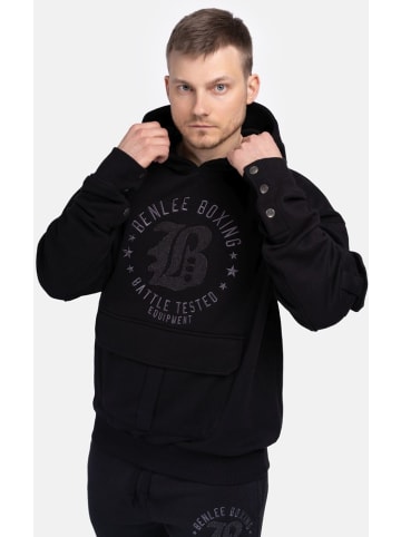 BENLEE Rocky Marciano Hoodie "Mitchell" in Schwarz