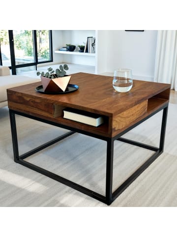 FineBuy Couchtisch "FB110174" in Braun /