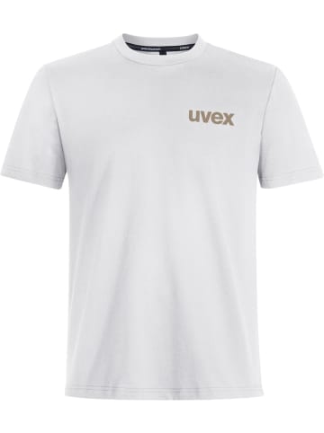Uvex T-Shirt "Corporate 26" in Weiß