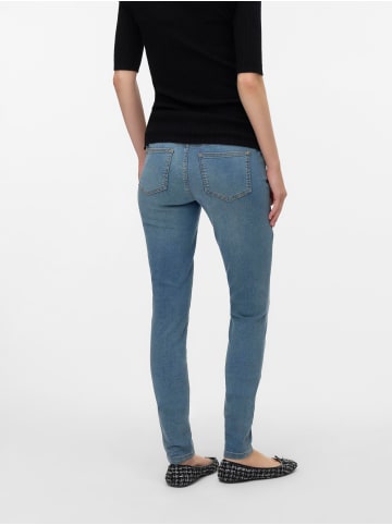 mama licious Umstandsjeans mit Slim Fit in Medium Blue Denim