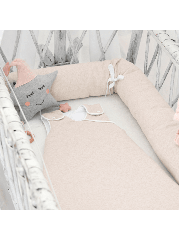 nordic coast company Babyschlafsack Ganzjahresschlafsack Premium Natur Jersey