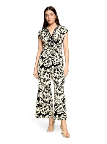 Vera Mont Jumpsuit in 7/8 Länge in Schwarz/Weiß