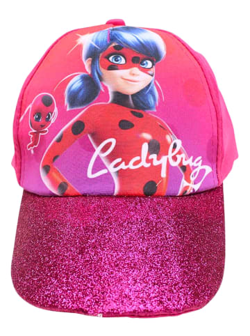 Miraculous Basecap Miraculous Ladybug mit Glitzerdetails in Pink