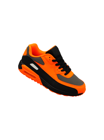 Roadstar Sneaker in Schwarz/Orange