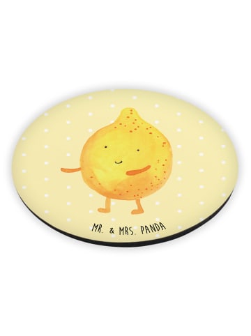 Mr. & Mrs. Panda Kühlschrankmagnet Beste Freunde Zitrone ohne Sp... in Gelb Pastell