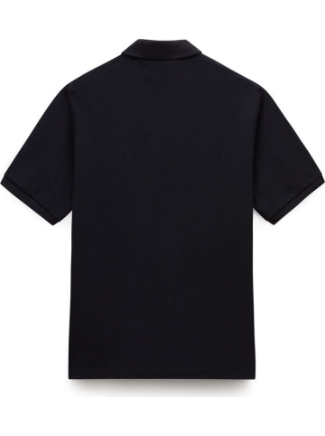 Napapijri Polo "E-Small Box Ss" in Schwarz