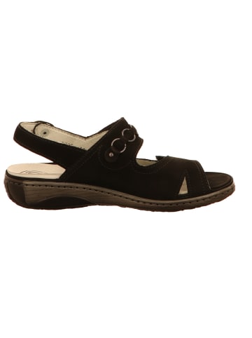 WALDLÄUFER Komfort Sandalen für Damen in schwarz