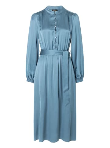 More & More Satinkleid in greyblue