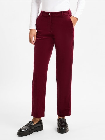 Marie Lund Cordhose in bordeaux