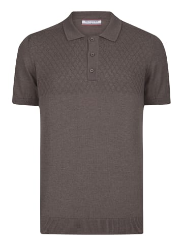 Felix Hardy Poloshirt Kurzarm in braun