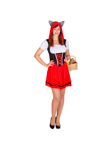tectake Kurzes, sexy Kleidchen, rot