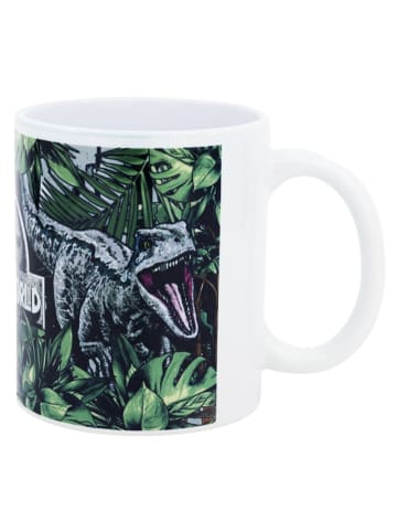 Jurassic World Tasse 325ml Dino Keramikbecher im Geschenkset