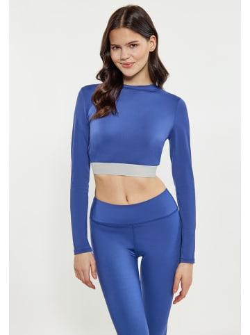 myMO ATHLSR Damen Longsleeve in Kobaltblau