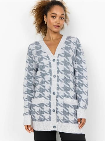 soyaconcept Strickjacke SC-INE 2 in 99110C LT GREY MELANGE COMBI