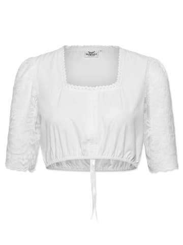 Hofglanz Dirndlbluse in weiß