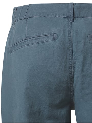 Timezone Klassische Chinohose Gerader Schnitt Komfort in Blau-3