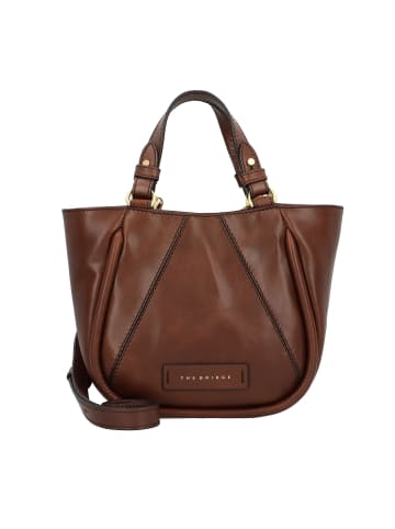 The Bridge Brigida Schultertasche Leder 23 cm in marrone