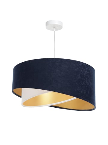 Kiom Hängeleuchte Henny P Multi 45 x 97 x 45 in marine blue, white & gold