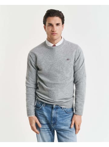 Gant Pullover aus Wolle in hellgrau - 0005