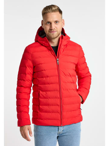 MO Herren Wattierte Winterjacke in Rot