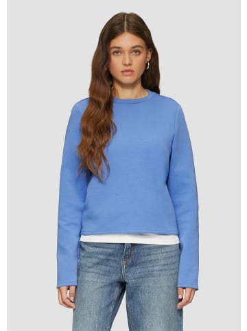 QS Sweatshirt in 5361_blau
