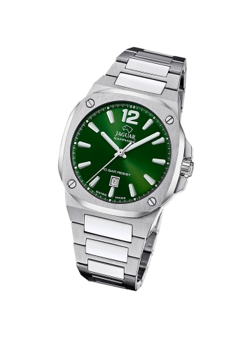 Jaguar Analog-Armbanduhr Jaguar RC. silber groß (ca. 41mm)