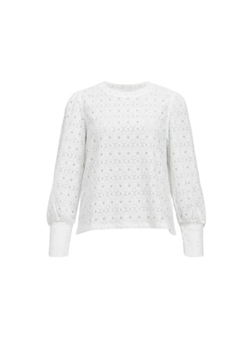Object Langarmshirt in Cloud Dancer