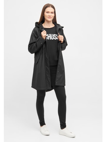 Derbe Regenjacke Traveby_plain in jet black
