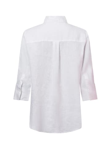 Marie Lund Leinenbluse Rihab in weiß