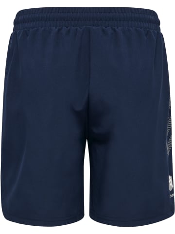 Hummel Shorts Hmlmove Grid Woven Shorts Kids in MARINE