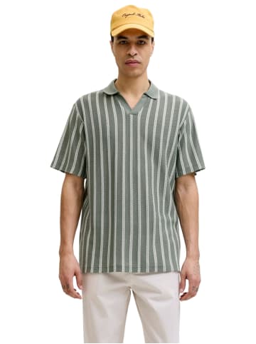 Jack & Jones Poloshirt JPRBLUHARRY SS SPLIT NECK in Mehrfarbig