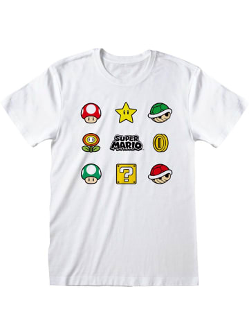 Super Mario T-Shirt in Weiß