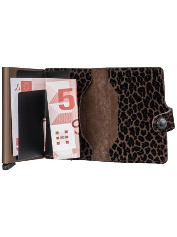 Secrid Geldbörse Miniwallet Leo in Brown