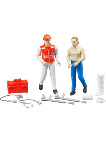 bruder Spielzeugauto 62710 Figurenset Rettungsdienst, 22,9 x 7,2 x 19 cm - 4-8 Jahre