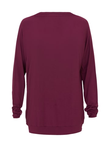 Cyberjammies Yasmin Pyjama Top Loungewear in rotviolett