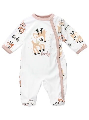 Baby Sweets Schlafanzug Lovely Deer in beige weiß