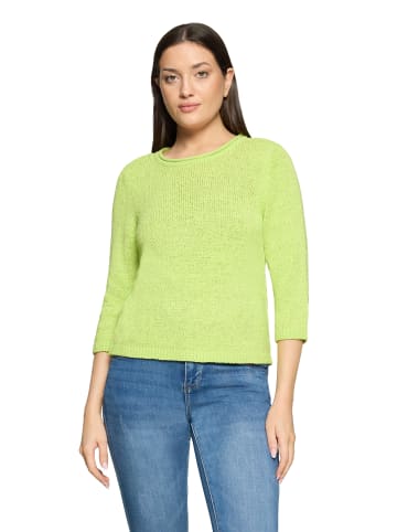 Betty Barclay Strickpullover mit 3/4 Arm in Green Glow