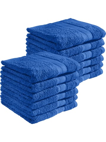 REDBEST Frottier Handtuch 12er-Pack Chicago in royalblau