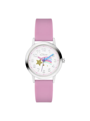 s.Oliver Armbanduhr The Twinkle Fun in rosa