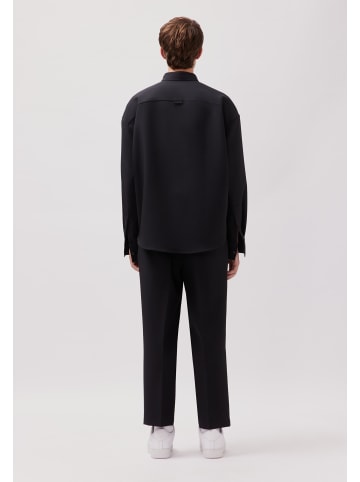 Studio Seidensticker Fashion-Hemd Oversized in Schwarz