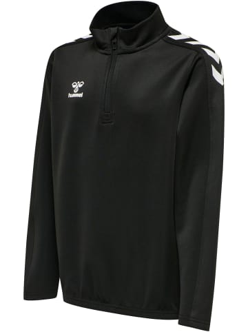 Hummel Halbreißverschluss Sweatshirt Hmlcore Kinder in BLACK/BLACK