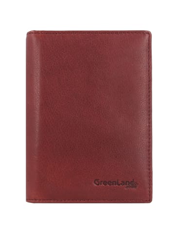 Greenland Nature Soft Colour Reisepassetui RFID Leder 12 cm in bordeaux