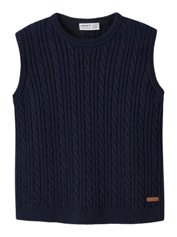 name it Strickweste in Navy Blazer