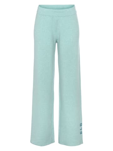 ELBSAND Strickhose in Türkis
