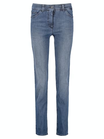 Gerry Weber 5-Pocket Jeans Best4me Slimfit in Blau