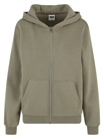 Urban Classics Urban Classics Zip-Kapuzenpullover in paleolive