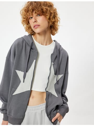 KOTON Sweatshirt in Anthrazit