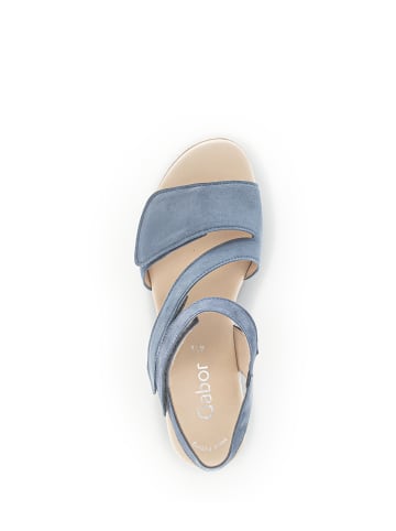 Gabor Fashion Keilsandalette in blau